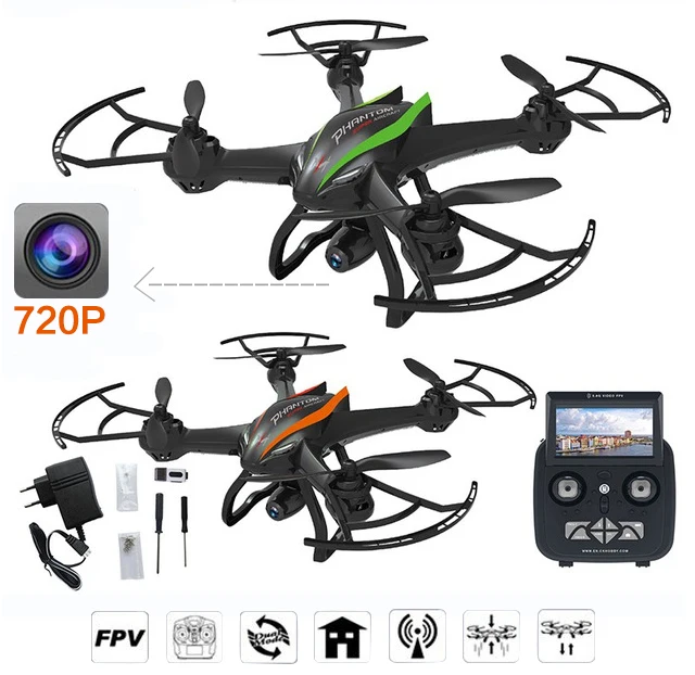 2016 Newest CX-35 RC FPV Quadcopter RTF 2.4GHz 4CH 6-axis Gyro 5.8G Professional Drone With 720P HD Camera RC Toys