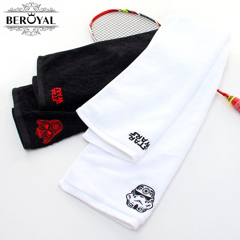 Wholesale New 2018 Gym Towel 100 Cotton Embroidery Hand Towel Terry
