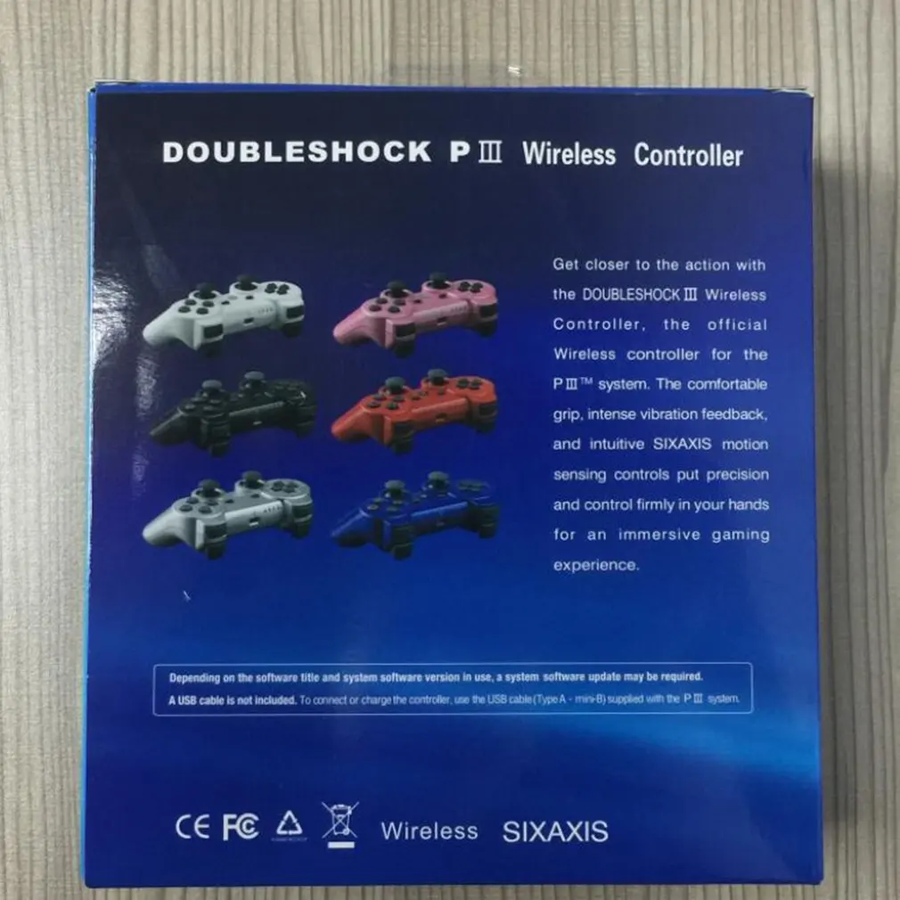 2,4G беспроводной bluetooth-игровой контроллер для sony PS3, Вибрирующая ручка, геймпад, беспроводная высококлассная ручка, полнофункциональная игровая ручка