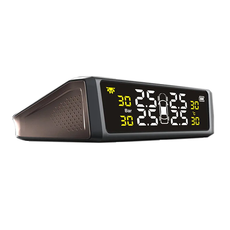 QUIDUX TPMS автомобильный детектор давления в шинах сенсор система мониторинга цифровой ЖК-дисплей Автоматическая охранная сигнализация для автомобильных аксессуаров
