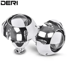 2.5'' Mini HID Bi xenon Projector Lens With GTI Silver Shrouds For Automobiles Headlamp Retrofit H1 H4 H7 Car Headlight Styling 2.5'' Mini HID Bi xenon Projector Lens With GTI Silver Shrouds For Automobiles Headlamp Retrofit H1 H4 H7 Car Headlight Styling