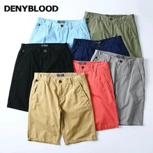 Мужские джинсы denyblood шорты Лето Новое поступление Chions короткие брюки Капри Mutil цветные пляжные шорты-бермуды 2201