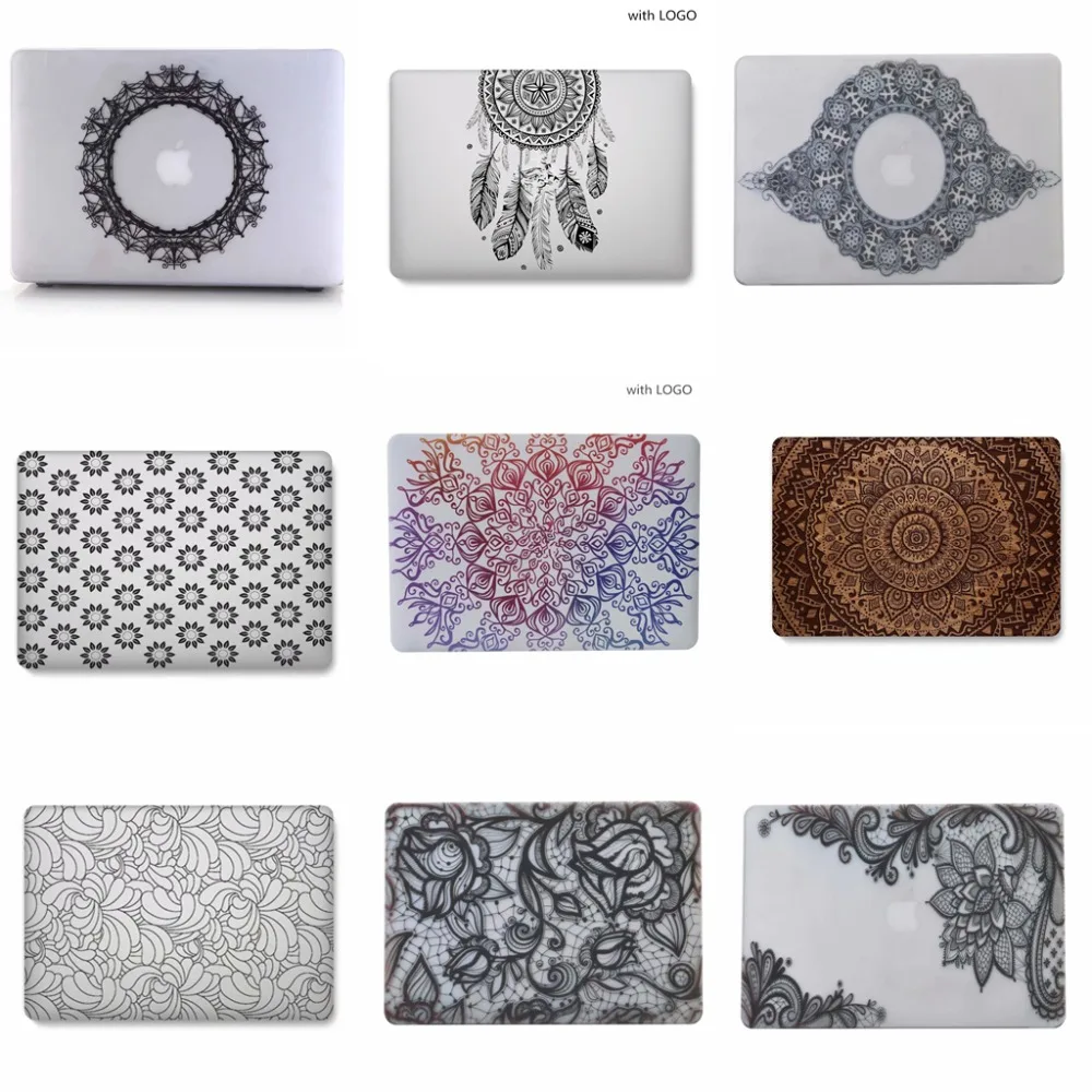 Sexy lace series Laptop case For Apple macbook Air Pro Retina 11 12 13 15 Laptop Bag for Macbook Air 13 Case +Keyboard Cover