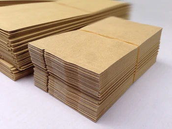 

200pcs/lot Kraft paper bags fit tea 11x5.2x1.8cm tea packaging free shipping