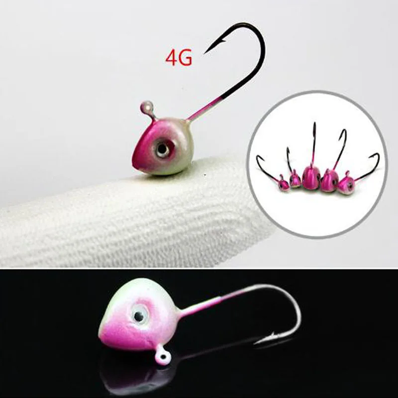 

10pcs 0.5g/1g/2g/3g/4g/5g/ subminiature fishing type lead hook
