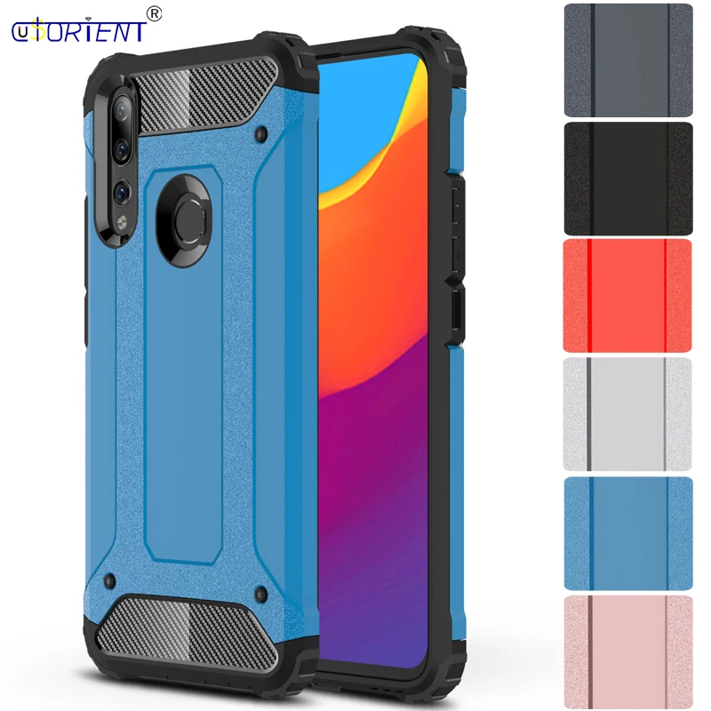 

HUAWEI P Smart Z Case for Huawei Y9 Prime 2019 Hybrid TPU Armor Silicone Rubber Hard Full Cover Y9 Prime 2019 P smart Z Coque