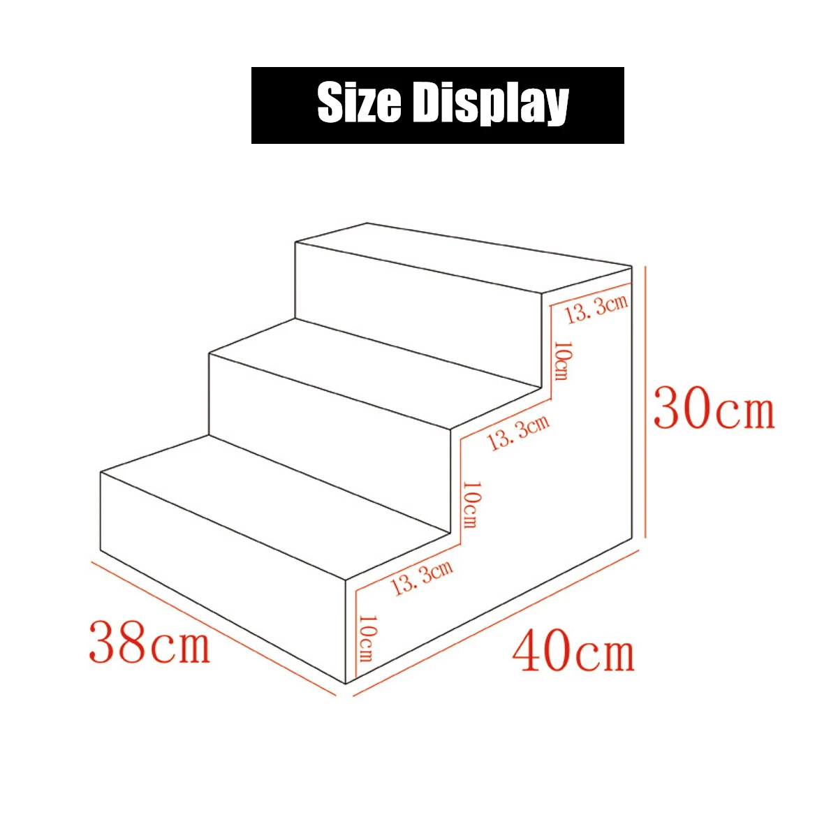 3 шага Портативный собака Кот Лестницы пандус простой способ лестница крышка внутреннего нескользящий кожаный диван-кровать, крышка, аксессуары для собак, универсальный