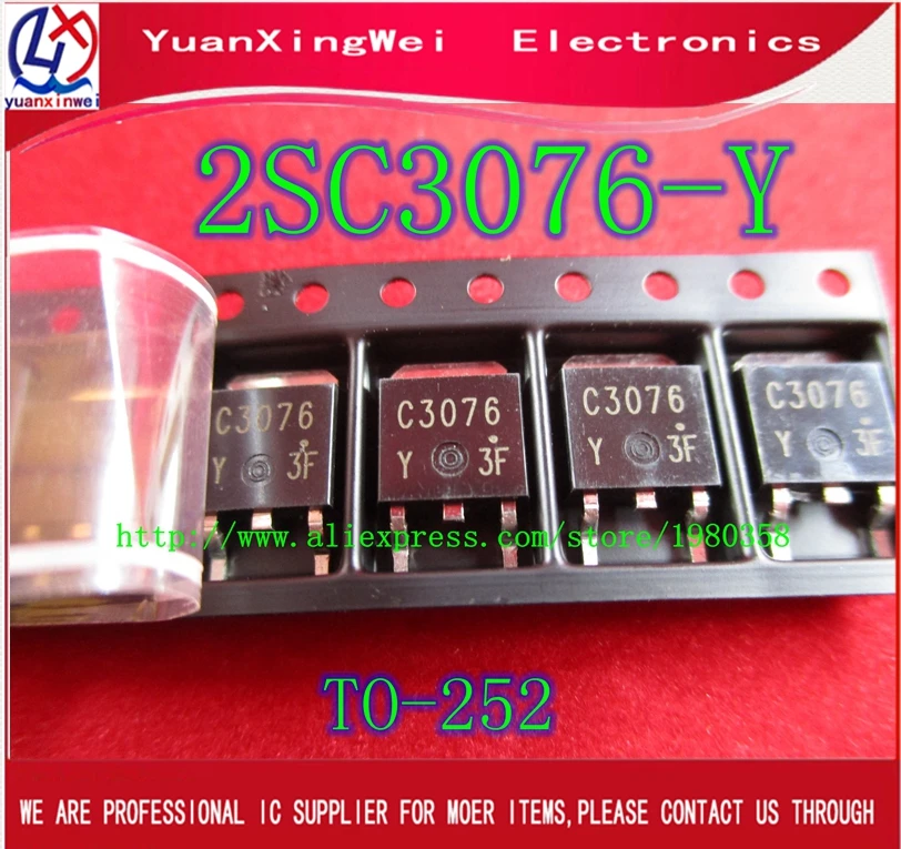 Бесплатная Доставка 10 шт./лот 2SC3076 C3076 SOT252 новый оригинальный
