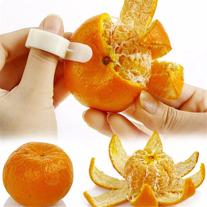 

9Pcs/lot Citrus Parer Peeler Orange Lemon Lime Peeler Remover - Kitchen Tools Orange Opening Device Orange Stripper