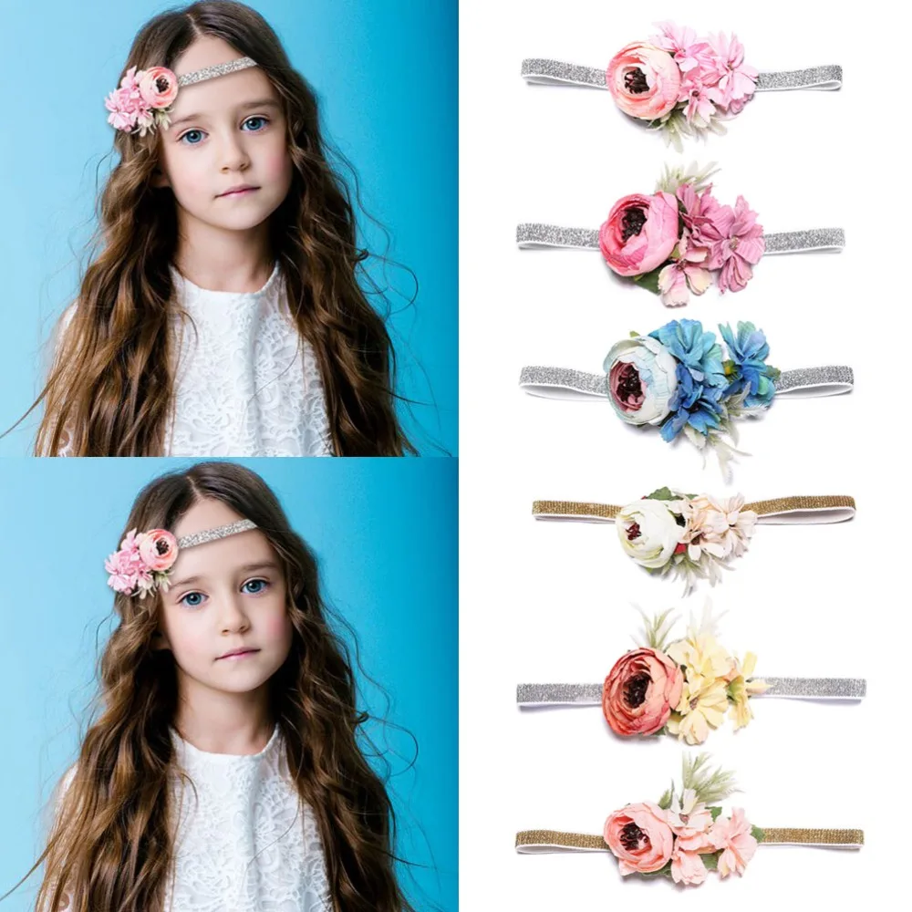 M MISM Girl богемный головной убор Цветочная Корона Гирлянда ободки с кисточками в