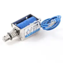 10 мм ход 6N удерживающая сила 9,6 Вт нажимной Тяговый Электромагнит DC12V XWJ