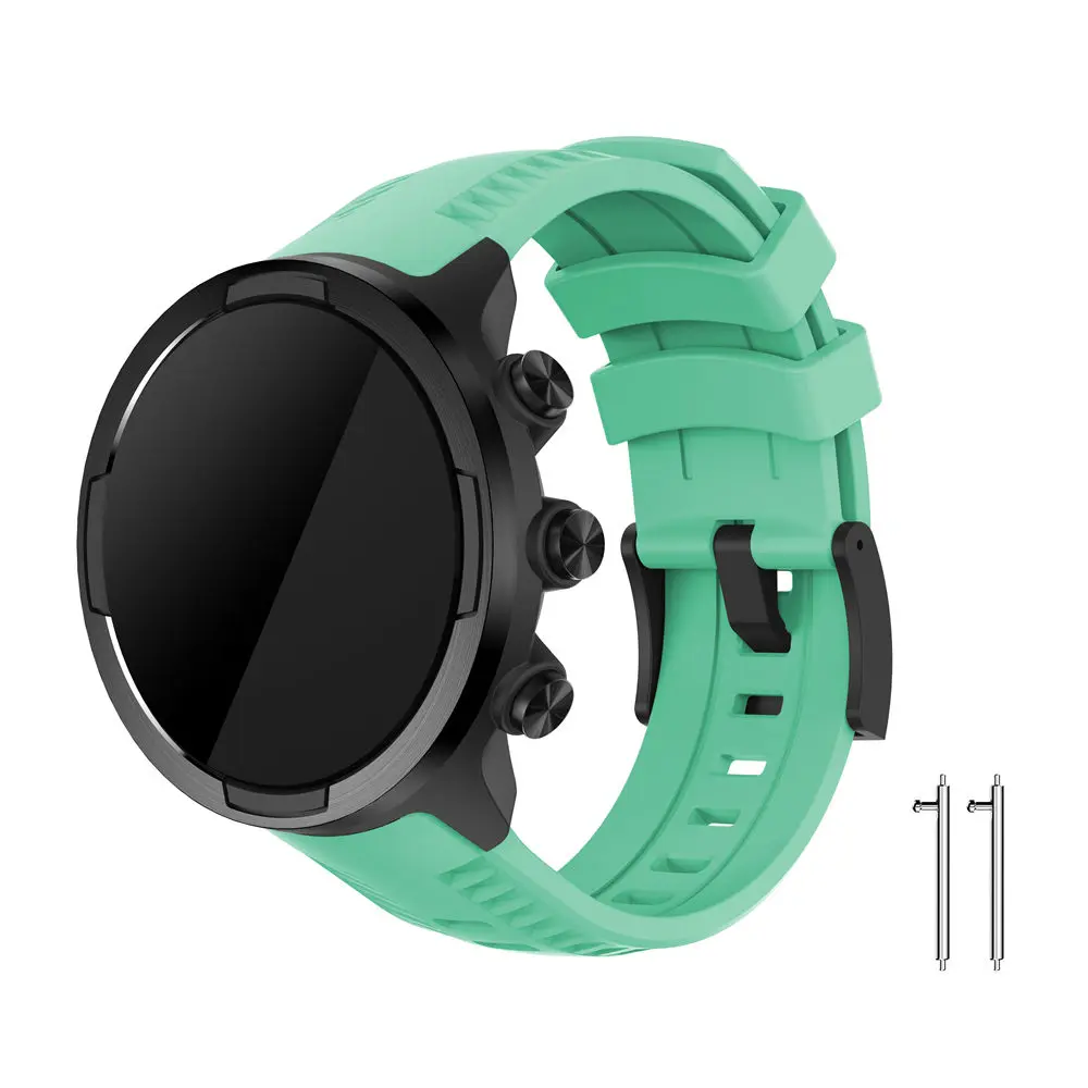 Sport Silicone 24MM Strap Bracelet - Premium Replacement Wristband
