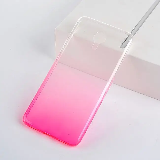 

Thin Gradient TPU Soft Phone Case For Meizu M9C M6S M6 Note M5 M5s M3 M3s mini M2 Pro 6 7 Plus M5C MX6 U10 U20 M6T 15 16 Plus