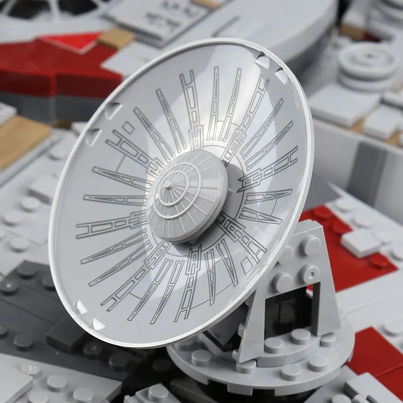 Skup H HXY w magazynie 05132 Millennium 8445 sztuk kompatybilny 75192 Star Plan seria Ultimate Falcon collections Model cegły budowlane zabawki