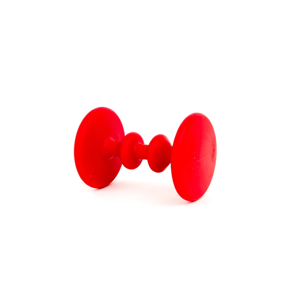 KONGDY ролик для массажа ног цельнокроеное платье массажное устройство для акупунктуры удобные оборудование для релаксации подошвенный фасциит Расслабление стоп массаж - Цвет: Красный