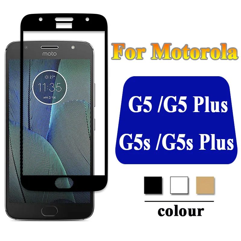 Защитное стекло для Motorola Moto G5 G5s плюс Защитная пленка verre tremp из закаленного