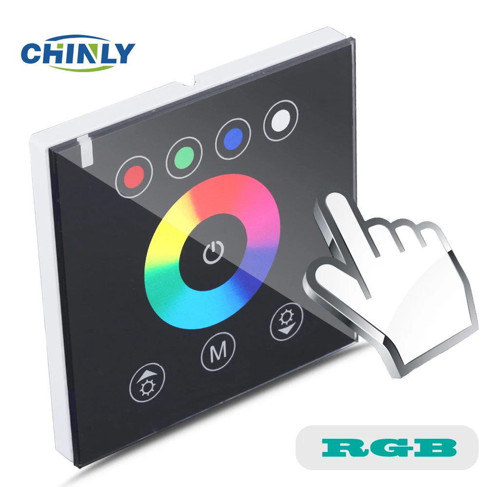 DIY home lighting NEW RGB LED Touch switch Panel Controller led dimmer for DC12V LED strip lights DIY home lighting NEW RGB LED Touch switch Panel Controller led dimmer for DC12V LED strip lights