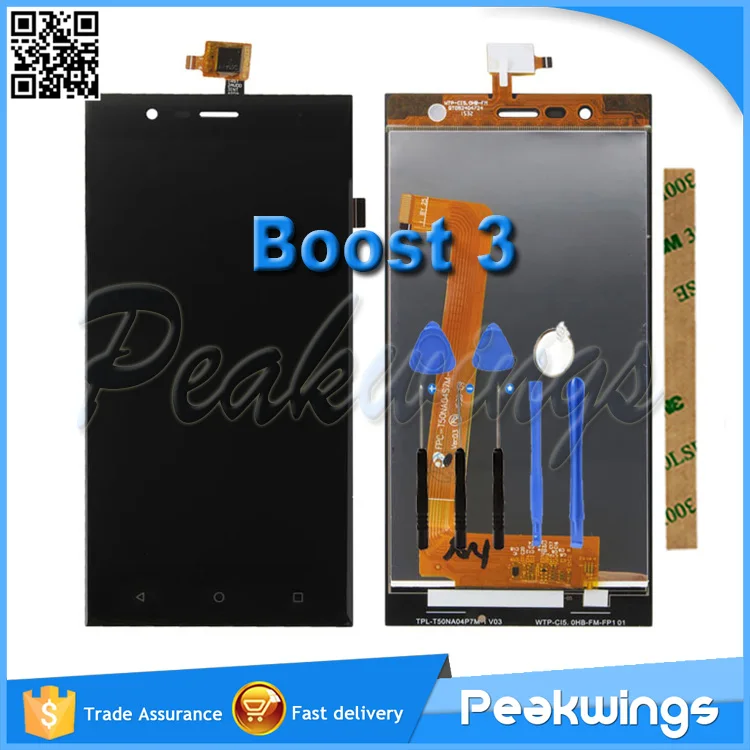 imágenes para Boost 3 Boost3 LCD Para Highscreen Boost 3 LCD Pantalla Táctil Digitalizador Asamblea + 3 M Sticker + Herramientas + Track imágenes para Boost 3 Boost3 LCD Para Highscreen Boost 3 LCD Pantalla Táctil Digitalizador Asamblea + 3 M Sticker + Herramientas + Track