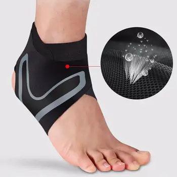 Elastische Enkel Protector Ondersteuning Verstelbare Voor Mannen En Vrouwen Ademend Enkelbrace Sport Bescherming Verstuikingen Letsel Wrap Mouwen