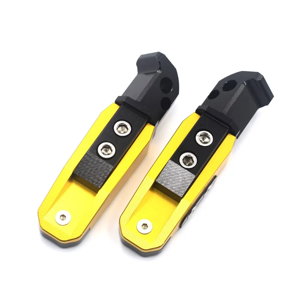 Подножки cnc сзади подножки опоры для ног педали для Yamaha MT-10 MT-03 FZ-10- MT-07 FZ-07- YZF R1 R6 R1 R3 R25 R15