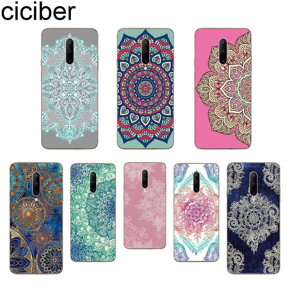 ciciber Mandala Floral Phone Case For font b Oneplus b font font b 7 b font