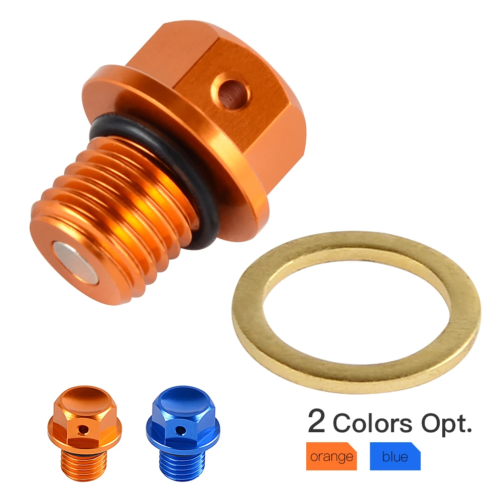 For KTM 250SXF Factory edition//Roczen edition Billet Magnetic Oil Plug Bolts