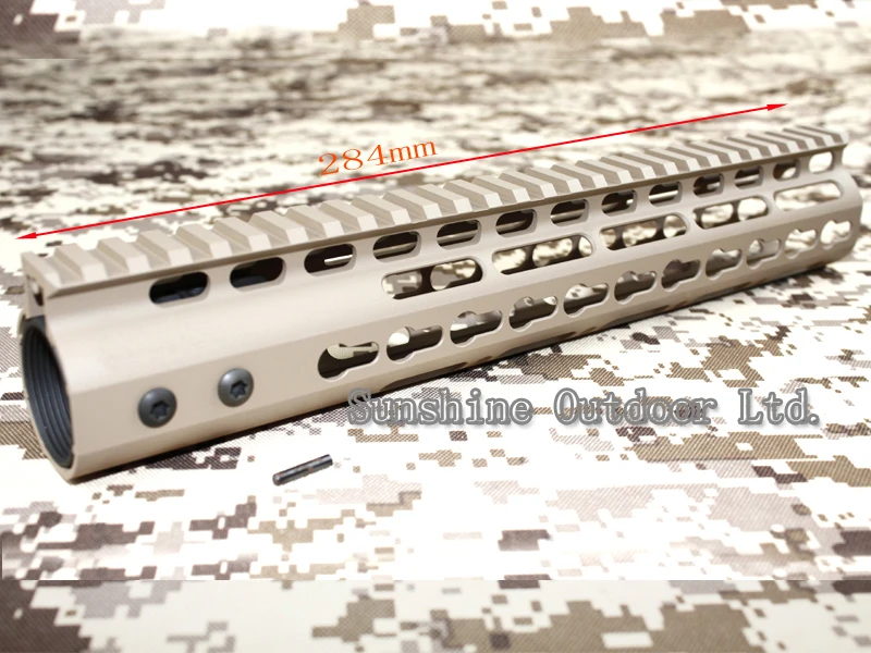 

Real aluminum CNC ultra-light weight 11inch keymod rail system HandGuard Rail System -Free Shipping