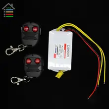 DC 12V 2CH Digital Wireless Remote Control Switch Relay Set 2 Receiver Transmitter ON OFF Fixed Code for DIY Electrical