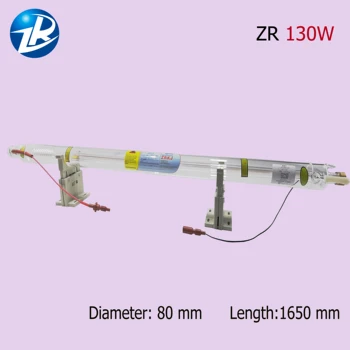 

SHZR 130w Co2 laser tube max power 140W diameter 80mm with CE and ROHS