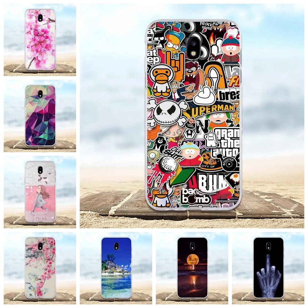 Goedkoop Voor Samsung Galaxy J3 J5 J7 A3 A5 2017 J3 J5 J7 Pro Case Soft Silicon Bag Cover 3D voor Samsung J3 J5 J7 A3 A5 2017 Telefoon Gevallen