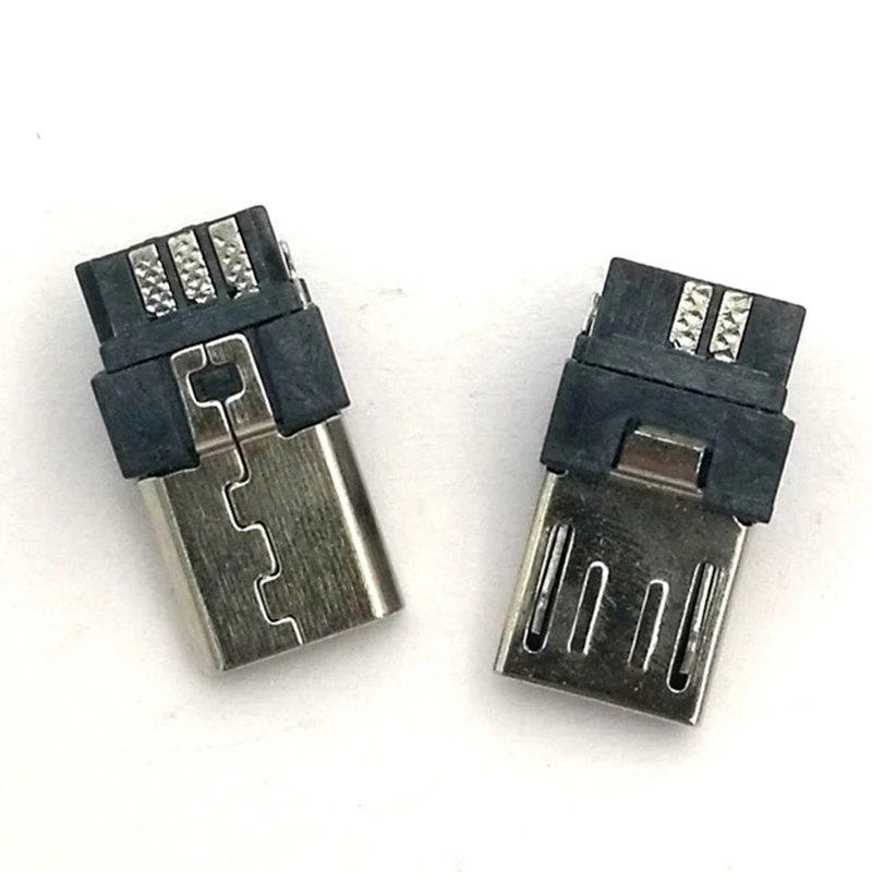 20 шт. Micro USB 5 pin Штекерный разъем коннектор тип сварки для зарядки заднего