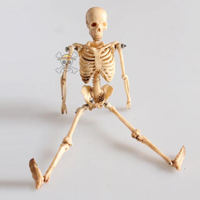 1Pcs Aquarium Human Skeleton Resin Fish Tank Skull Skeleton Resin