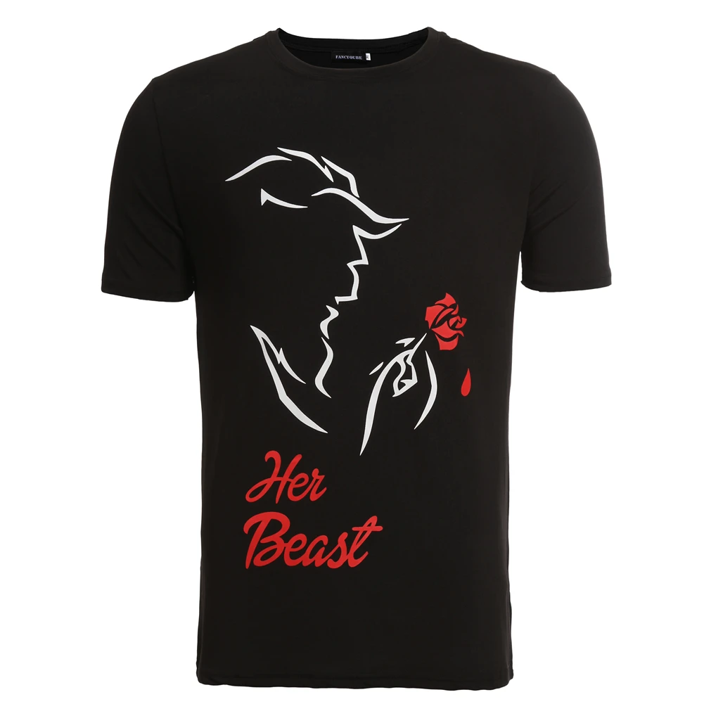 Толстовка с графическим принтом «зверь и красавица», черная толстовка с капюшоном для влюбленных, осенняя спортивная одежда, Бейсбольная Футболка Moletons