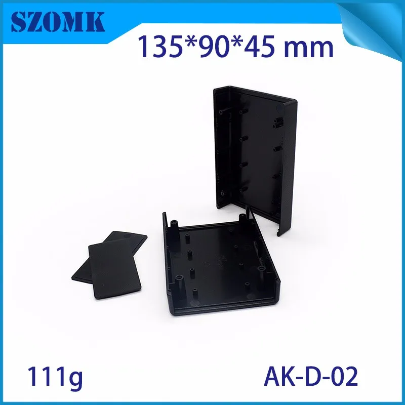 szmk plastic desktop enclosure electronics junction box instrument housing plastic abs control box hot sale project box plastic housing (1)