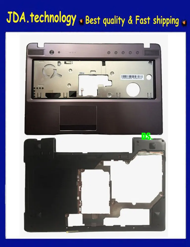 Wellendorff Новинка/оригинальная верхняя крышка+ Нижняя оболочка для lenovo Z570 Z575 Упор для рук верхний чехол верхняя крышка и Нижняя основа чехол