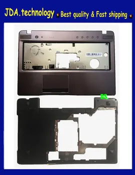 

Wellendorff NEW /Orig Top cover +bottom shell for lenovo Z570 Z575 Palmrest topcase upper cover &Bottom base cover case