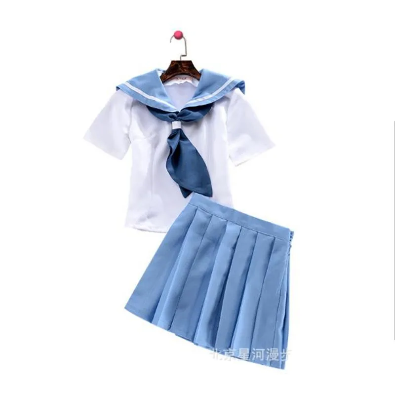 BOOCRE аниме KILL la KILL Косплэй Мако Mankanshoku костюмы форма Топ и юбка Ролевая одежда - Цвет: Бежевый
