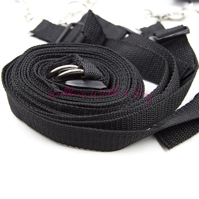 1 Sex Products Sex Bed Restraints Fetish Bondage Kit Hand Footcuffs Belts Fetish Sex Bondage Fantasias Sexuais Bondage Erotic Toys (14)