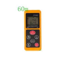 Ручной лазерный дальномер 60 м 197ft мини защита от пыли дальномер CP-60C телеметр дальномер Площадь мощности инструмент