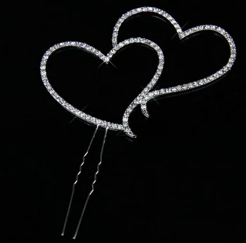 

Heart Heart Crystal Diamond Cake Set Insert Birthday Cake Decorations Hotel Wedding Gifts