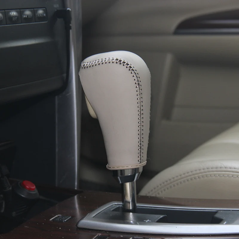 shift knob cover For Nissan Teana,Nissan Murano AT crescent white handle bar