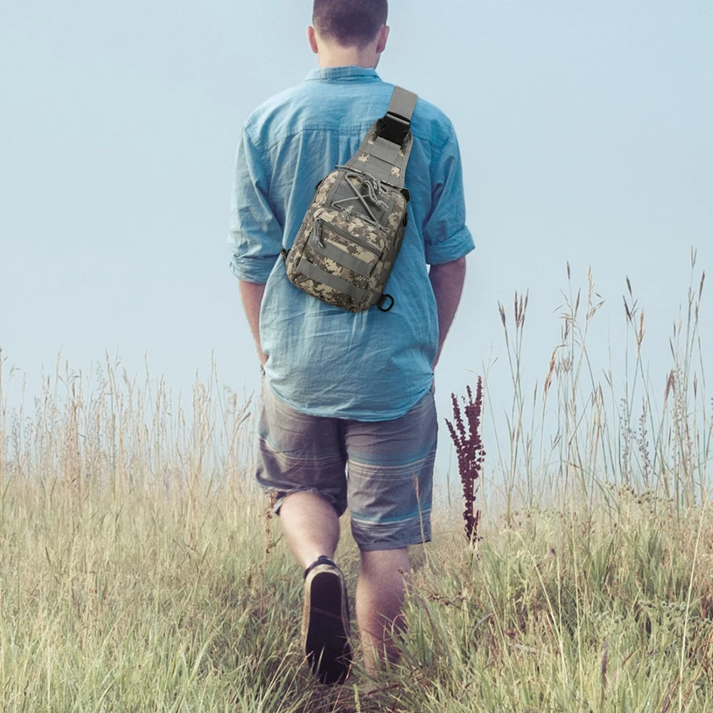  US Warehouse Military Tactical Bag Men Nylon Cross Shoulder Bags for Outdoor Hiking Camping Travel  - 32943530590