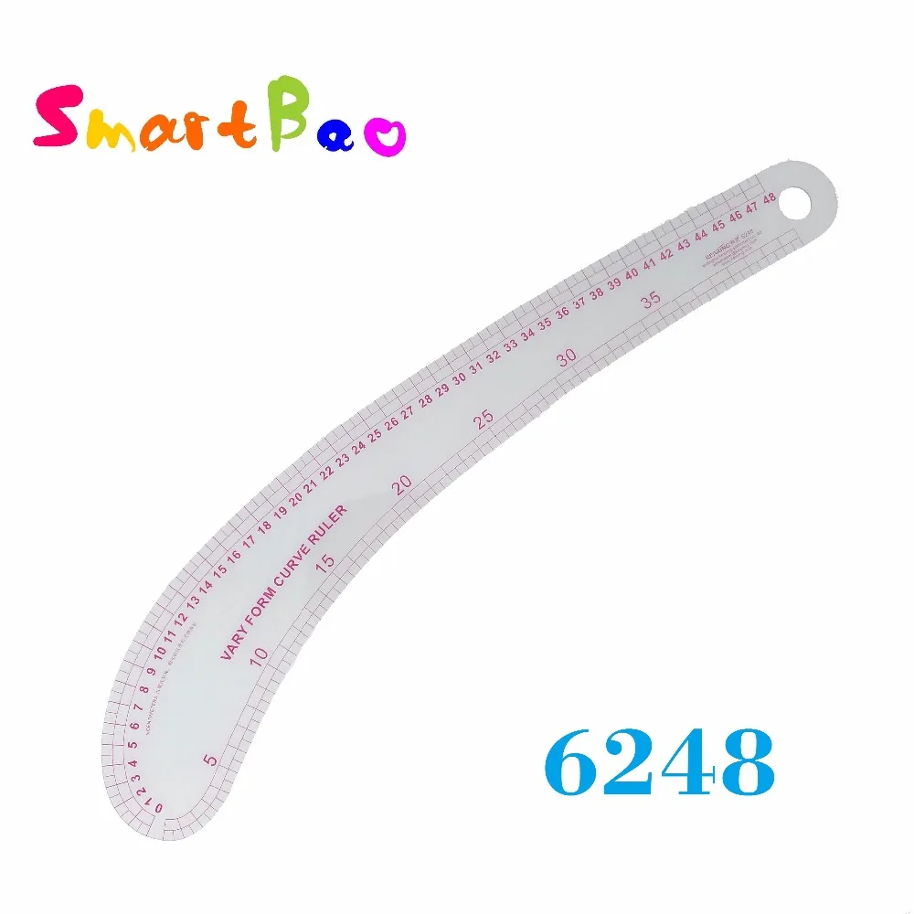 48cm Sewing Curve Ruler Curved Ruler for Sewing ; 1mm thickness; # 6248