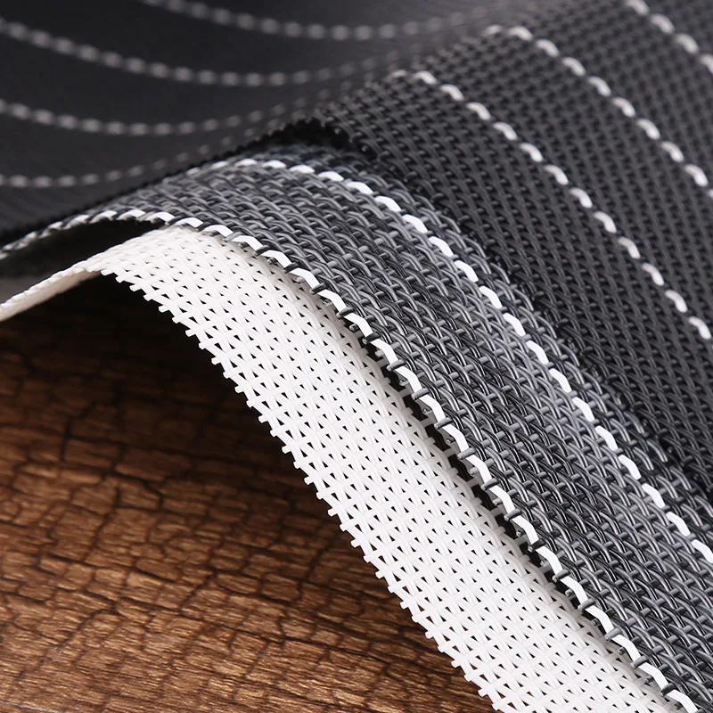  4pcs Tableware Pad Dining Table Mat Heat Insulation Non-Slip Simple Placemats Disc White Pads Bowl 