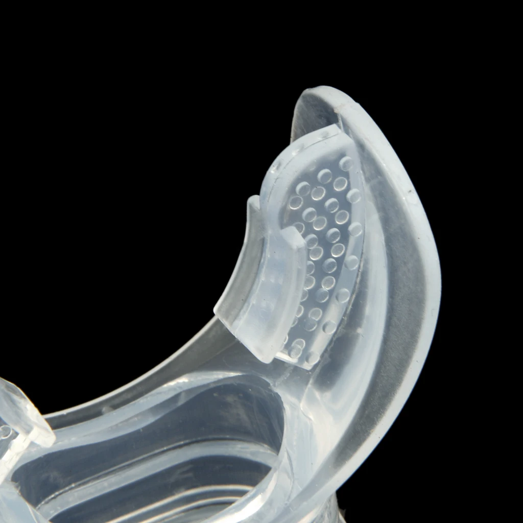  Clear Silicone Snorkel Mouthpiece Replacement Scuba Regulator Comfort Fit Mouth Piece Underwater Diving Accessories