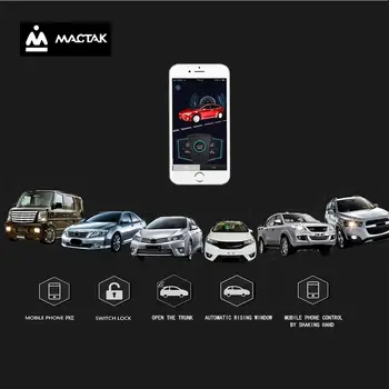 

MACTAK Smart phone control car auto parts mobile phone manual control car shake mobile phone switch lock, safe and comfortable
