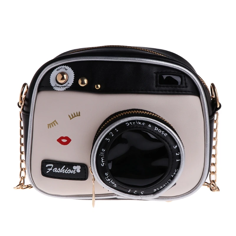 Women Fashion Camera Shape Small Shoulder Bag Crossbody Handbag