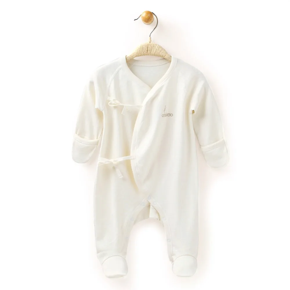 COBROO/нижнее белье для новорожденных девочек и мальчиков, комбинезон для новорожденных мальчиков с рукавицами, Одежда для новорожденных 0-3 месяцев NY550014