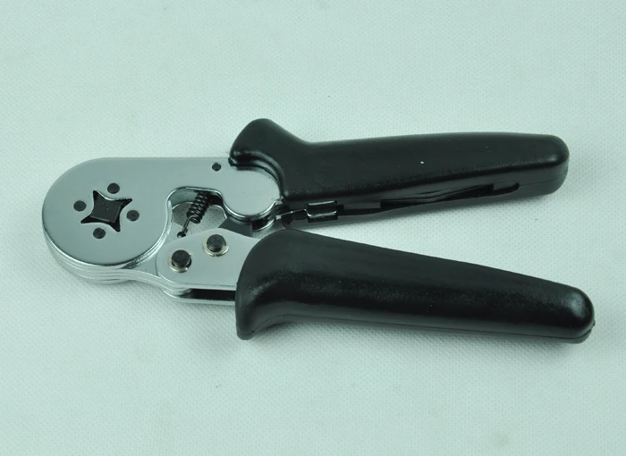 Self adjustable crimping pliers square wire pressing mold mini manual