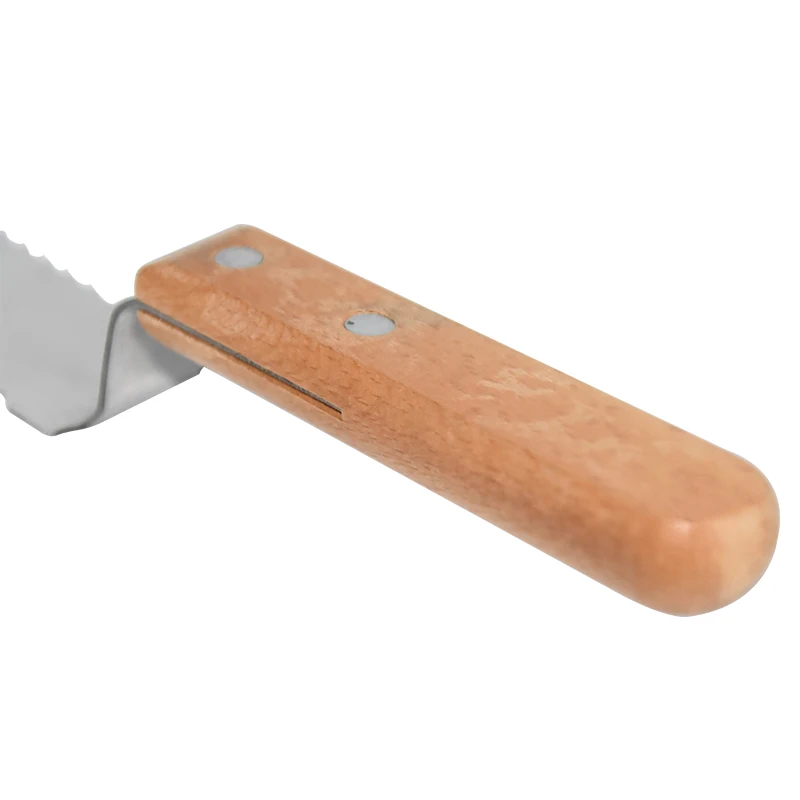 Brand Beekeeping Tool Stainless steel and Wood Uncapping knives Suitable for Beekeeping Tool Honey Honeycomb Scraper